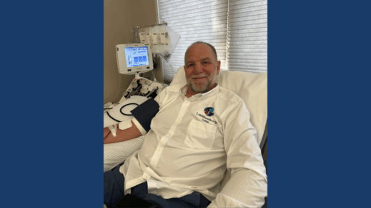 NCBB HONORS ONE OF THE NATION’S MOST DEDICATED DONORS