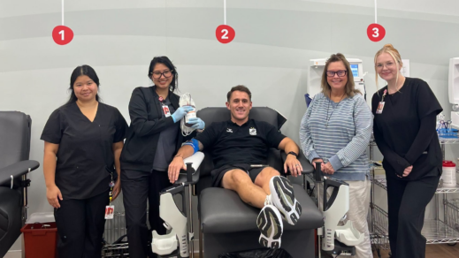 Union Omaha Sporting Director Gives Back