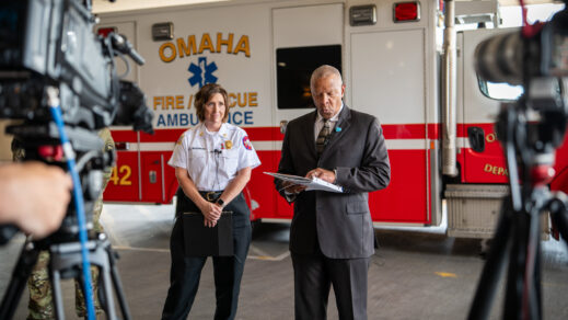 NEBRASKA COMMUNITY BLOOD BANK & OMAHA FIRE DEPARTMENT CELEBRATE NATIONAL FIRST RESPONDERS’ DAY